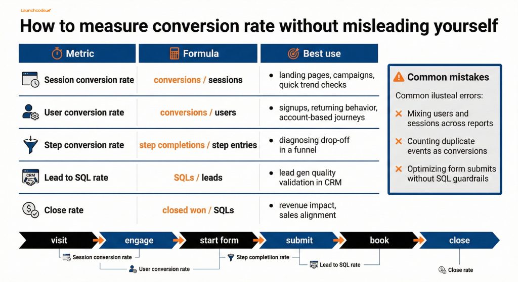 What is Conversion Rate Optimization (CRO)? A complete guide 2 conversion rate math and measurement choices