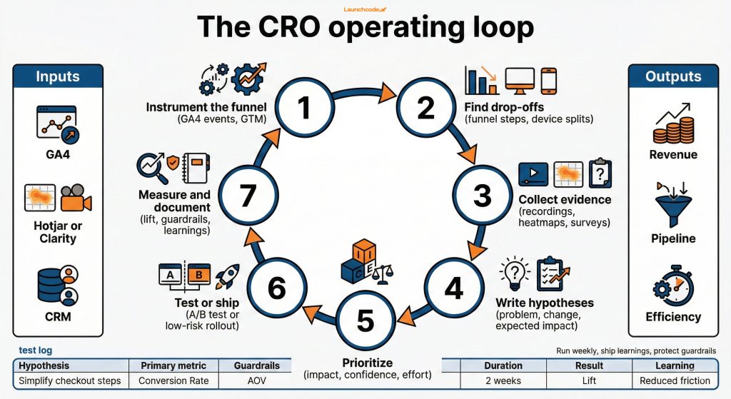 What is Conversion Rate Optimization (CRO)? A complete guide 1 the CRO operating loop